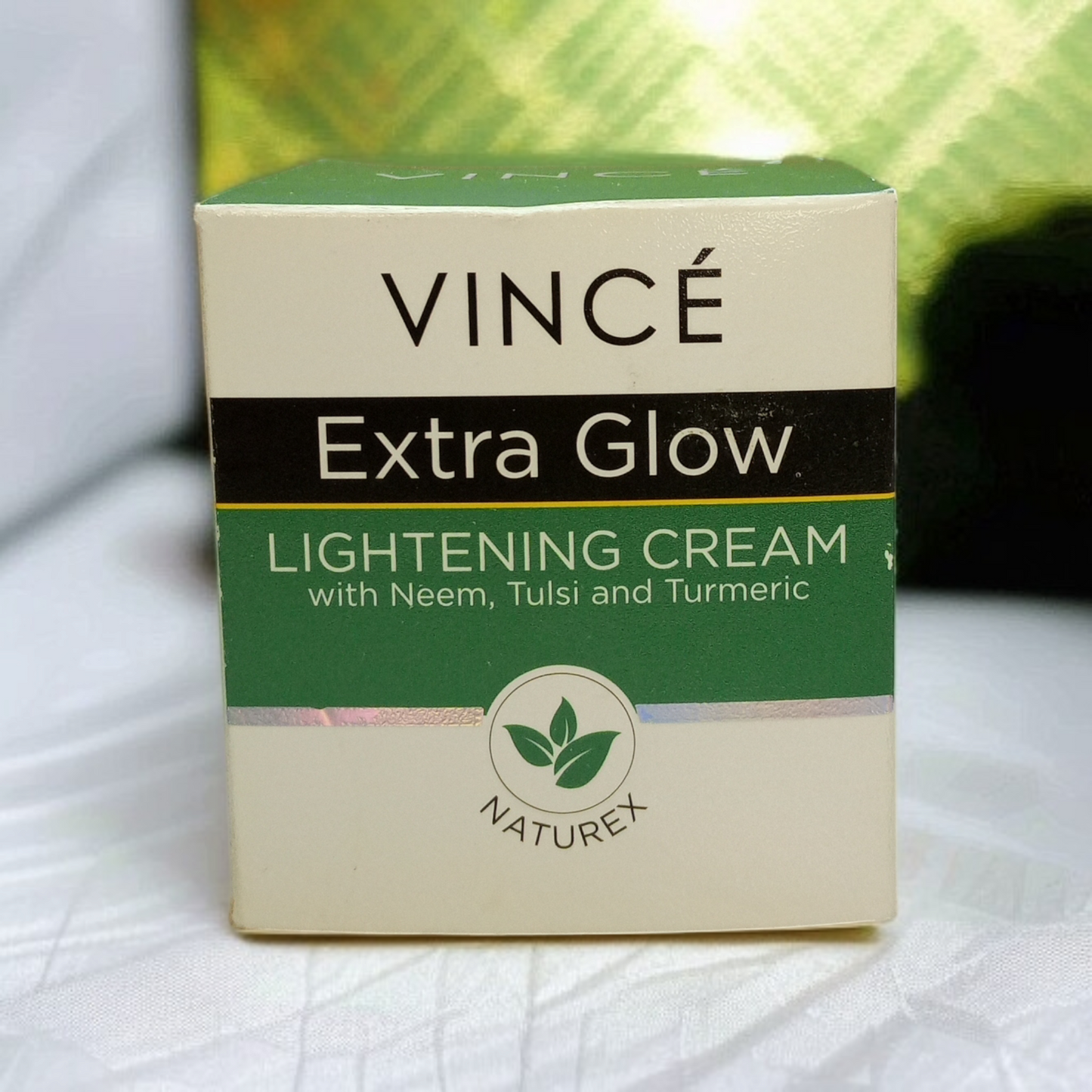 Vince Extra Glow Lightening Cream With Neem, Tulsi And Turmeric For Radiant Skin 40ml