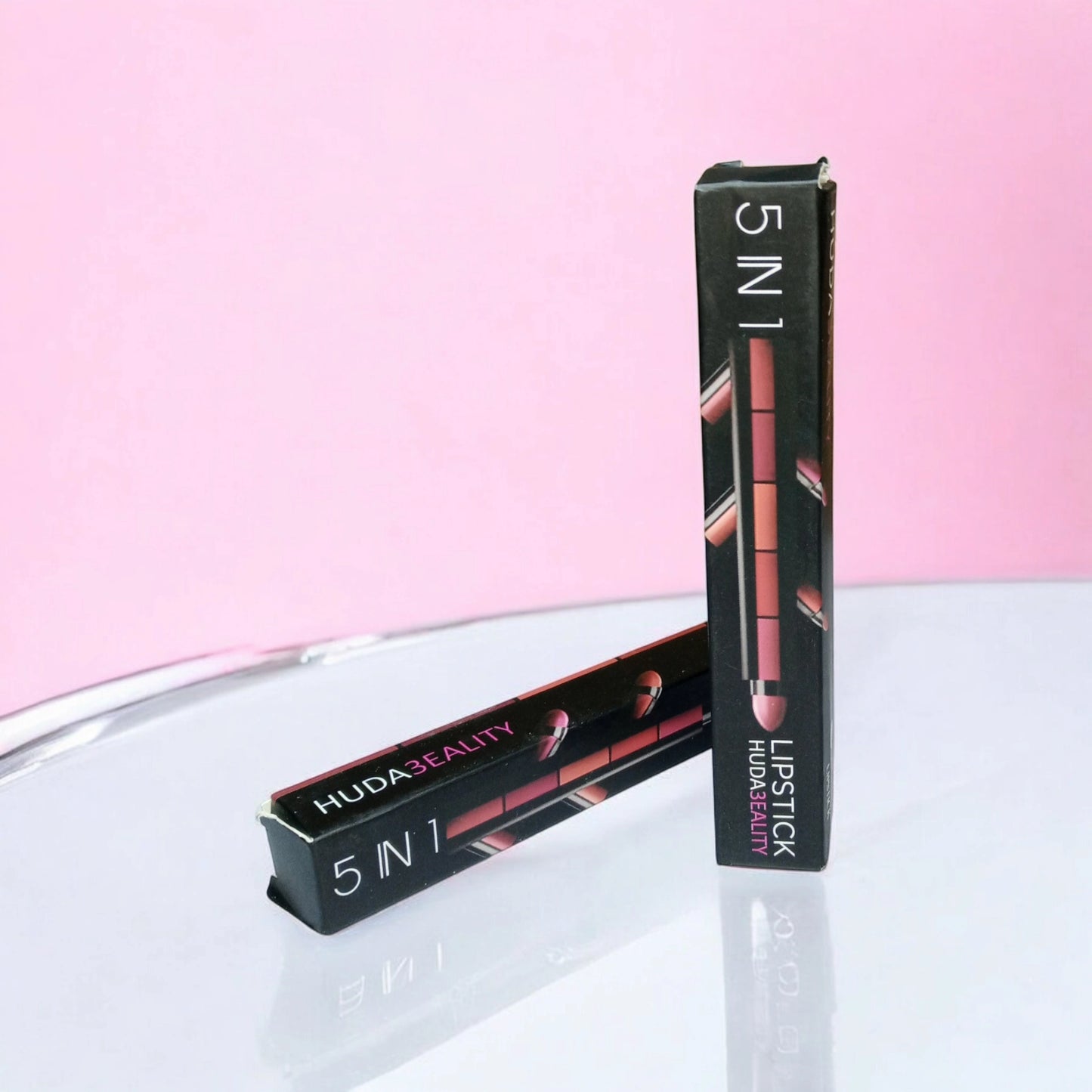 Travel-friendly 5 in 1 lipstick stick for daily use