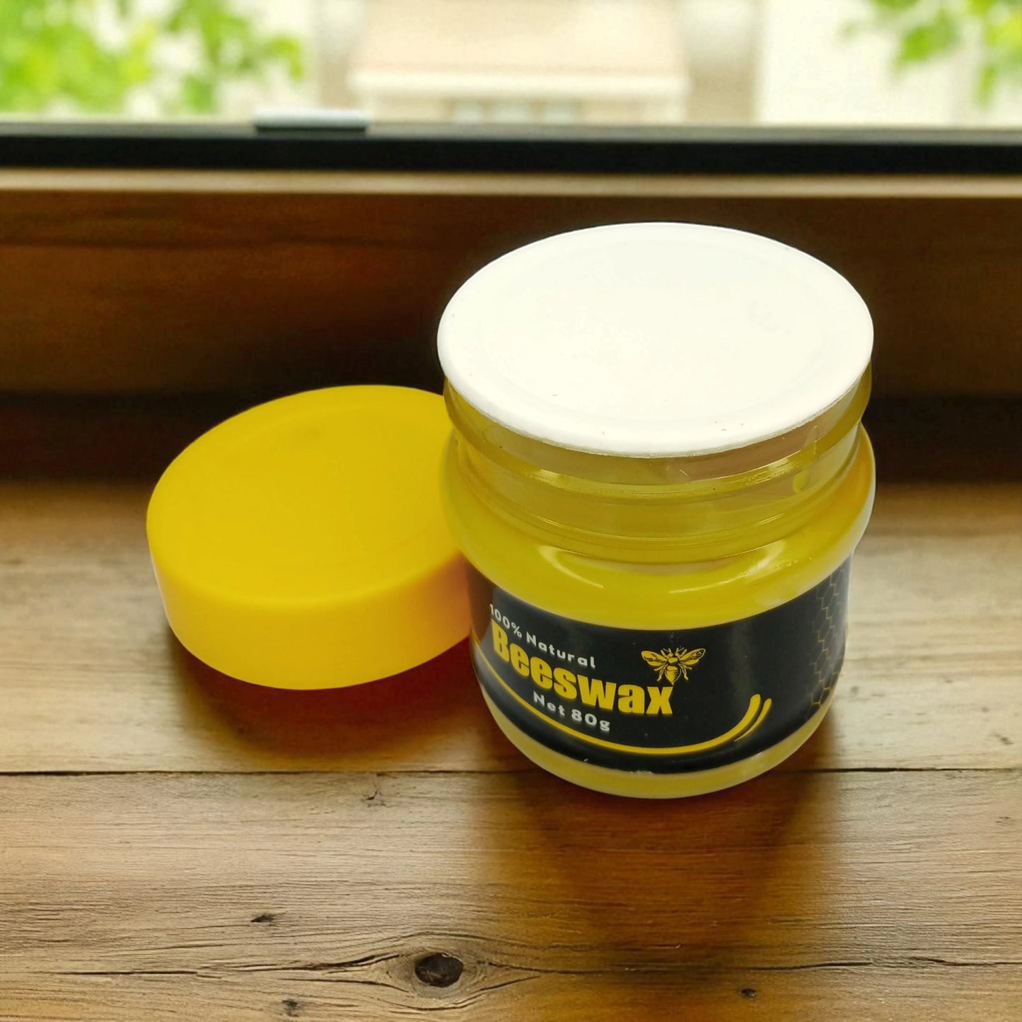 Original Bee Wax Furniture Shiner Polish + Foam Set  – Buy 1 Get 1 Free |Free Delivery In Pakistan