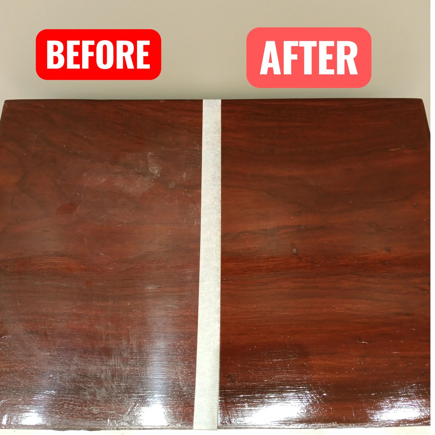 Long-lasting wooden surface cleaner and protector