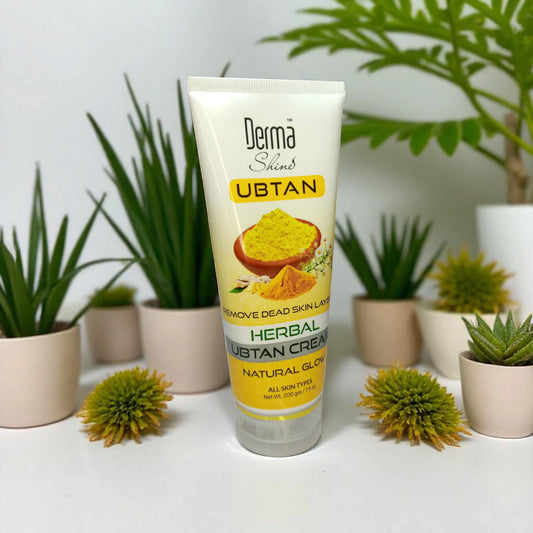 Derma Shine Herbal Ubtan Cream 200g front view
